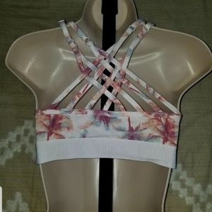 Victoria secret pink sports bra size large